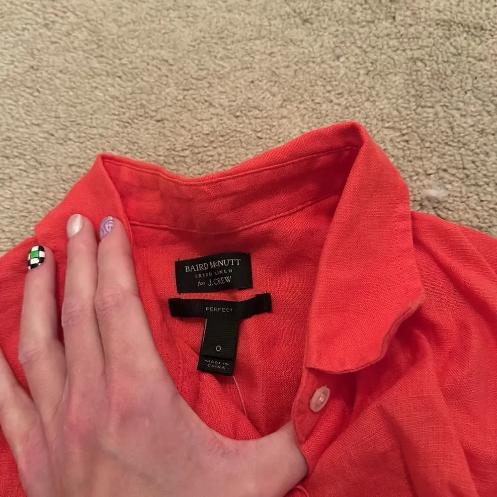 NWT jcrew button down 0 - Picture 3 of 4
